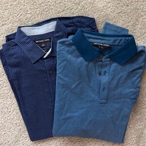 Michael Kors 2 pack dress shirt